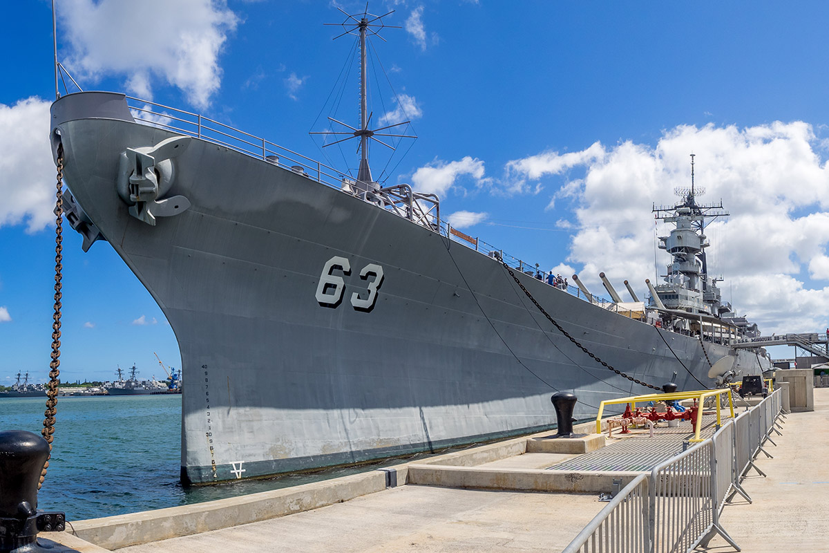 Battleships of WWII departing Hawaii Big Island | About Pearl Harbor
